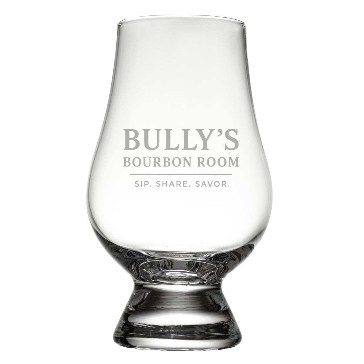 Bully's Bourbon Room Glencairn Glass