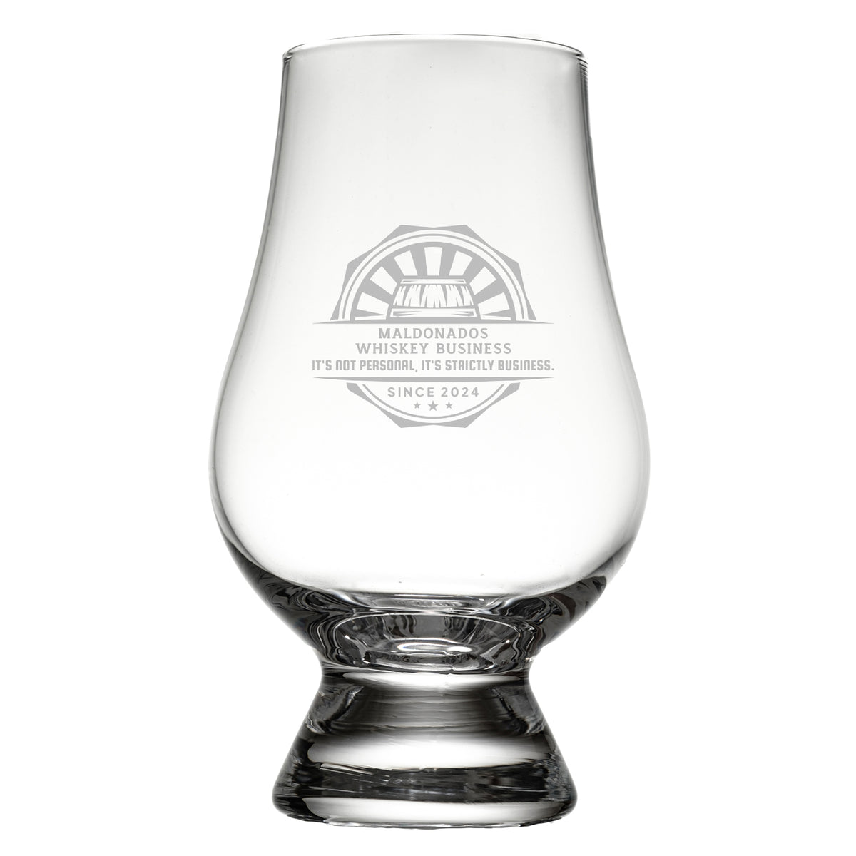 Maldonados Whiskey Business Glencairn Glass