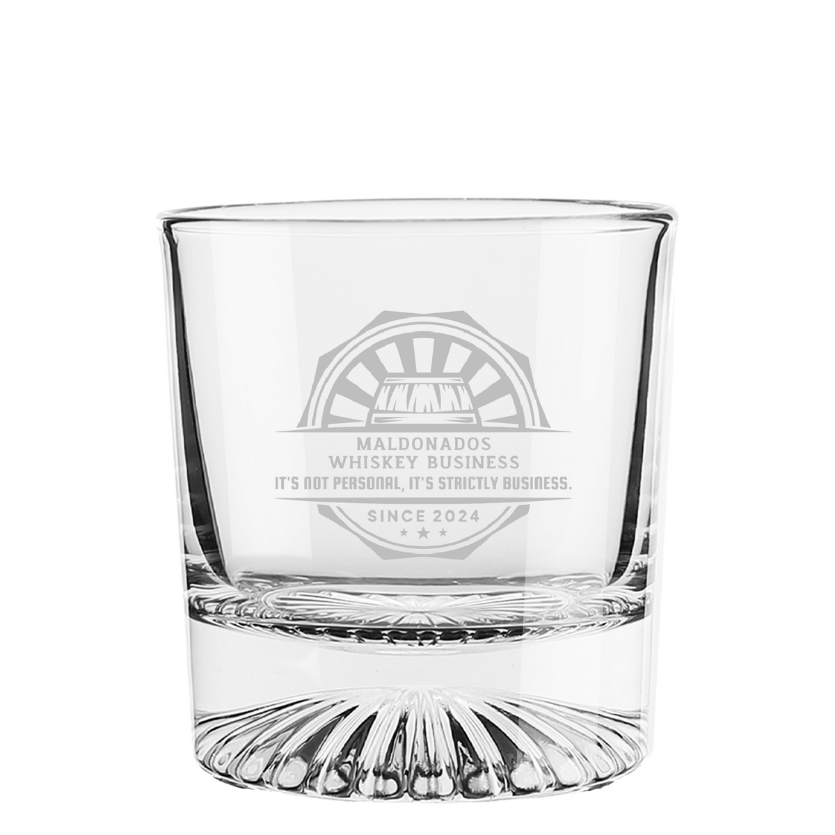 Maldonados Whiskey Business Rocks Glass