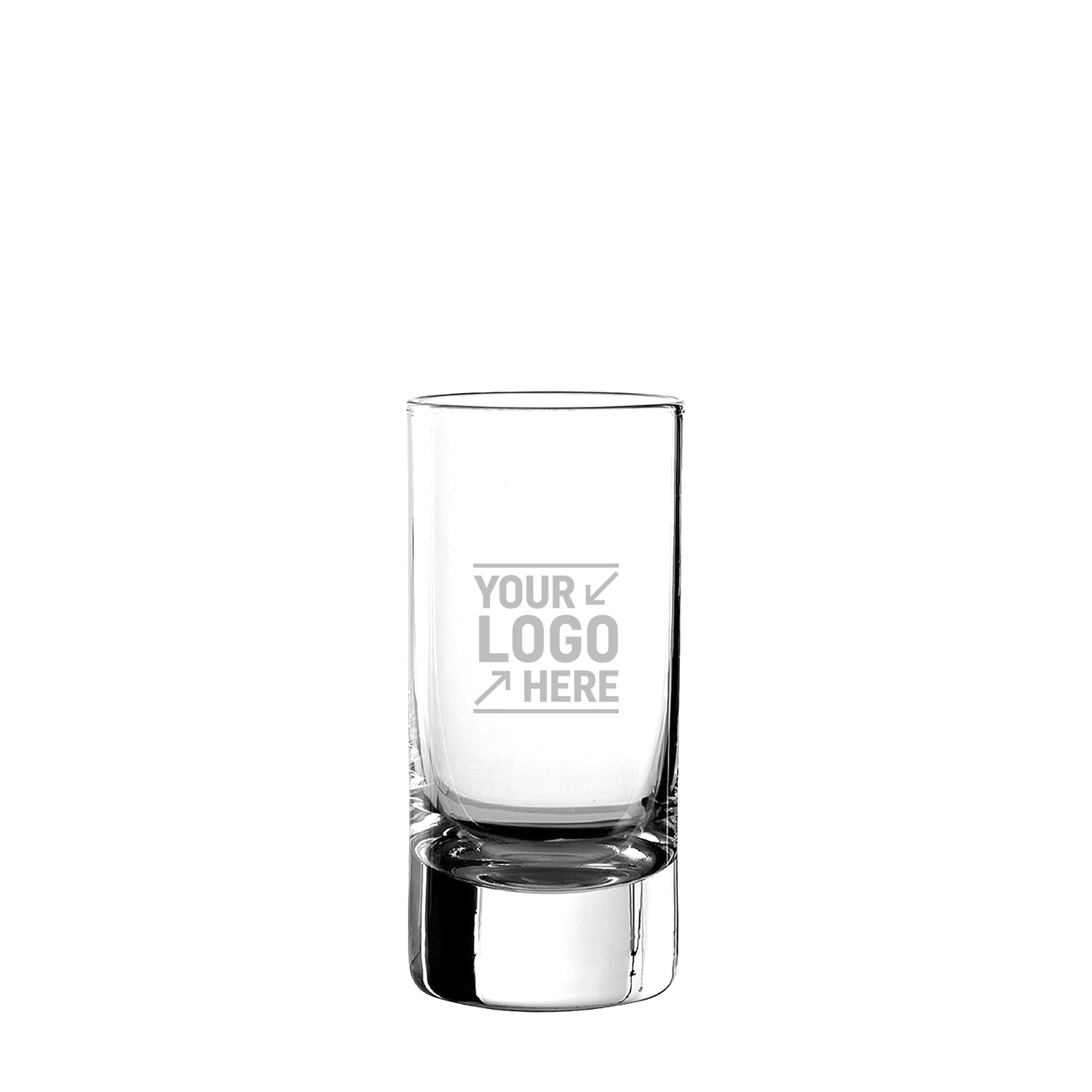 2 oz. Round Crystal Shot Glass