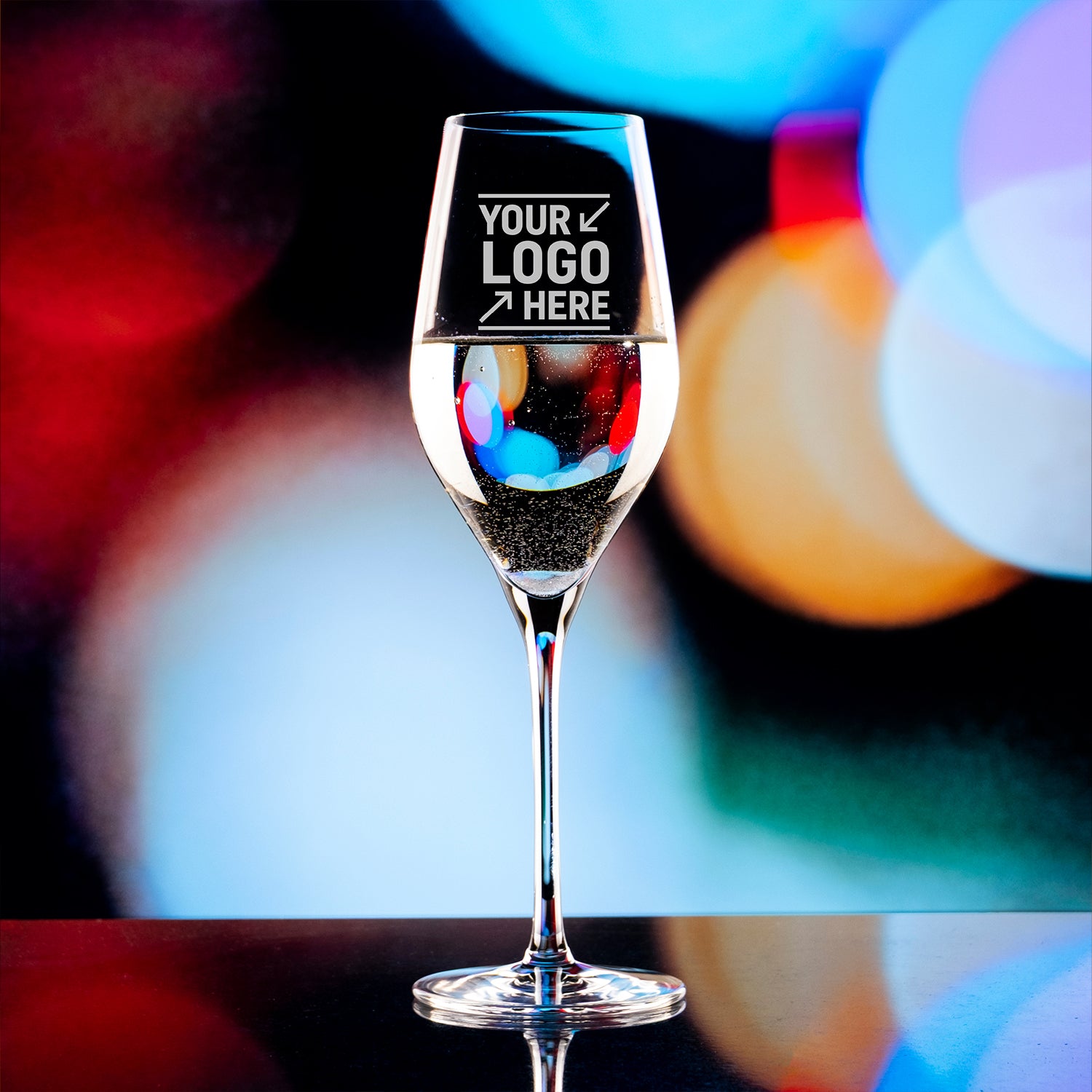 9 oz. Crystal Flute Glass