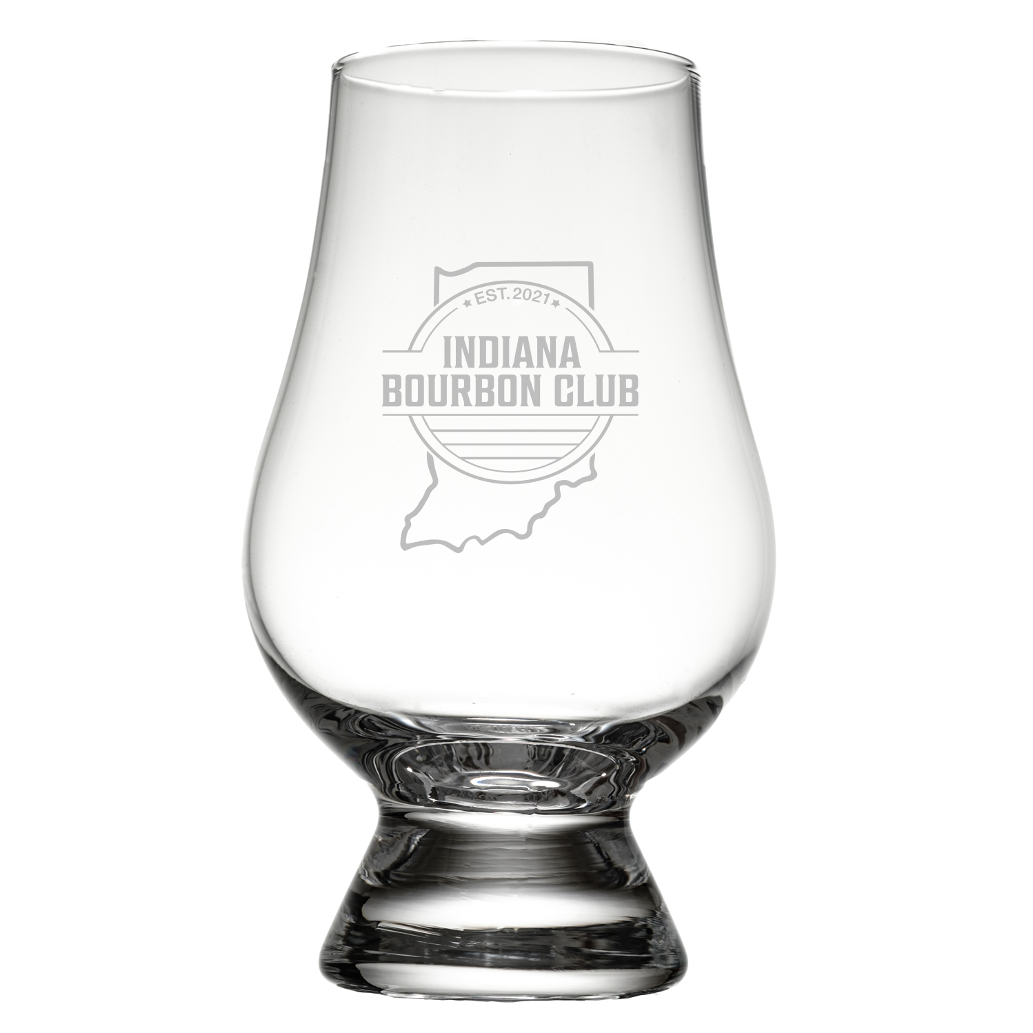 Indiana Bourbon Club Glencairn Glass