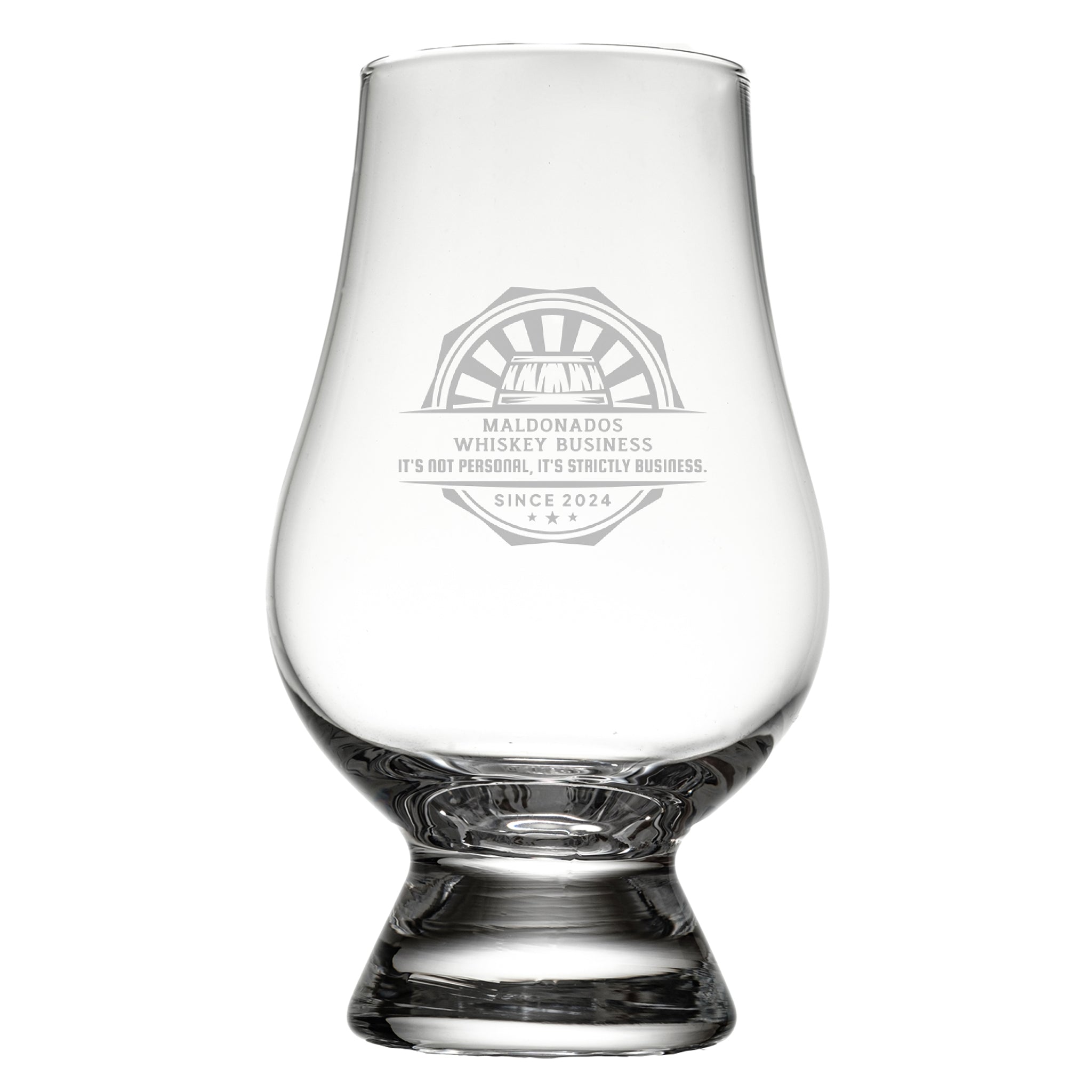 Maldonados Whiskey Business Glencairn Glass